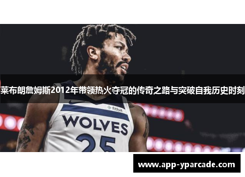 莱布朗詹姆斯2012年带领热火夺冠的传奇之路与突破自我历史时刻
